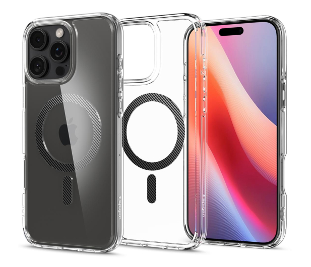 Spigen Ultra Hybrid Mag Magsafe do iPhone 16 Pro Max Carbon Fiber - 1279621 - zdjęcie 2